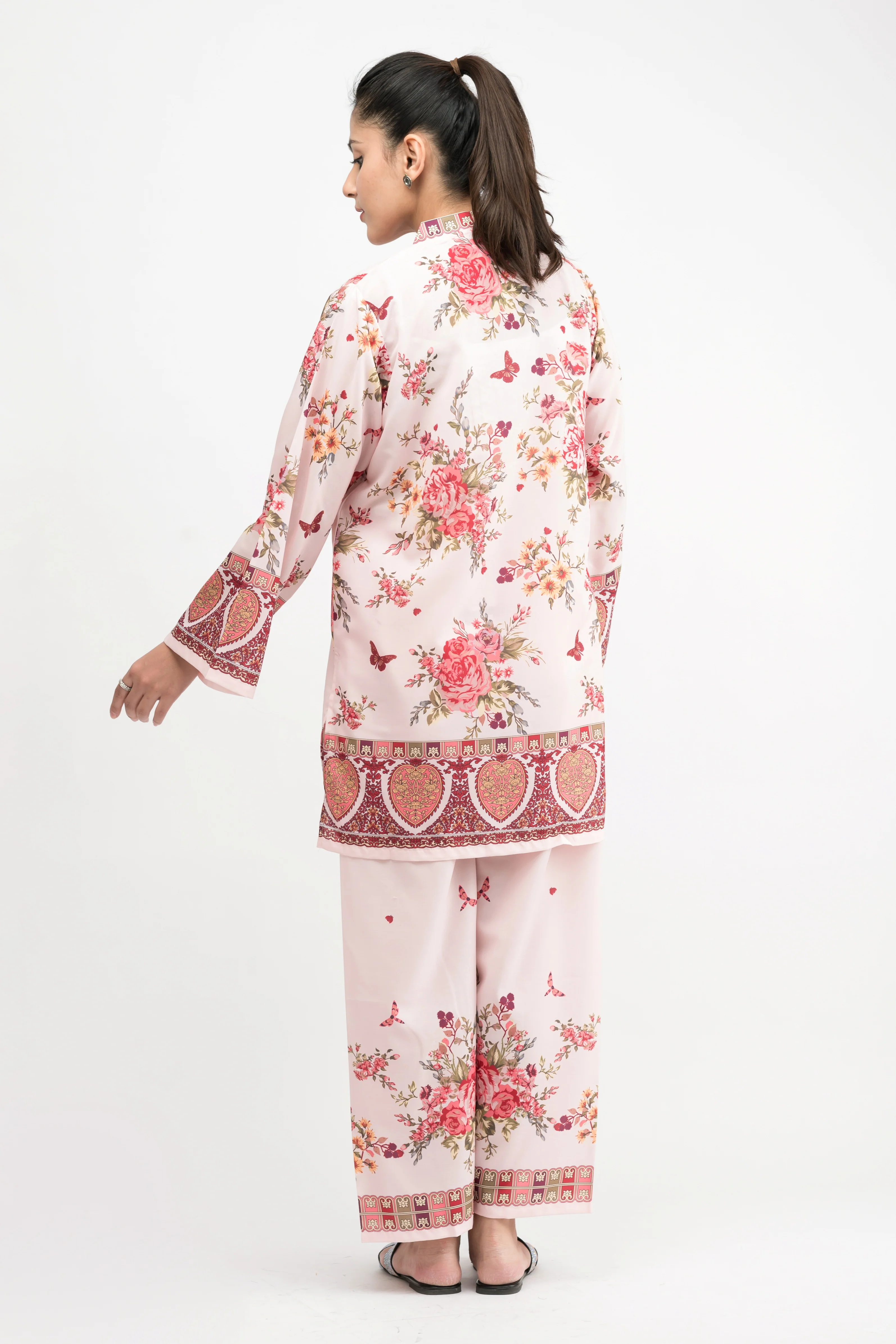 BUZAZI PRINTED CREPE LAWN CO-ORD SET - Image 3