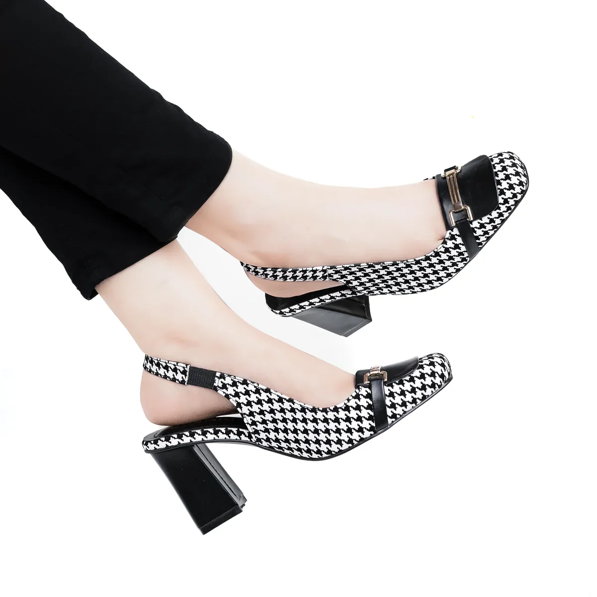 Checkered Slingback - Image 3