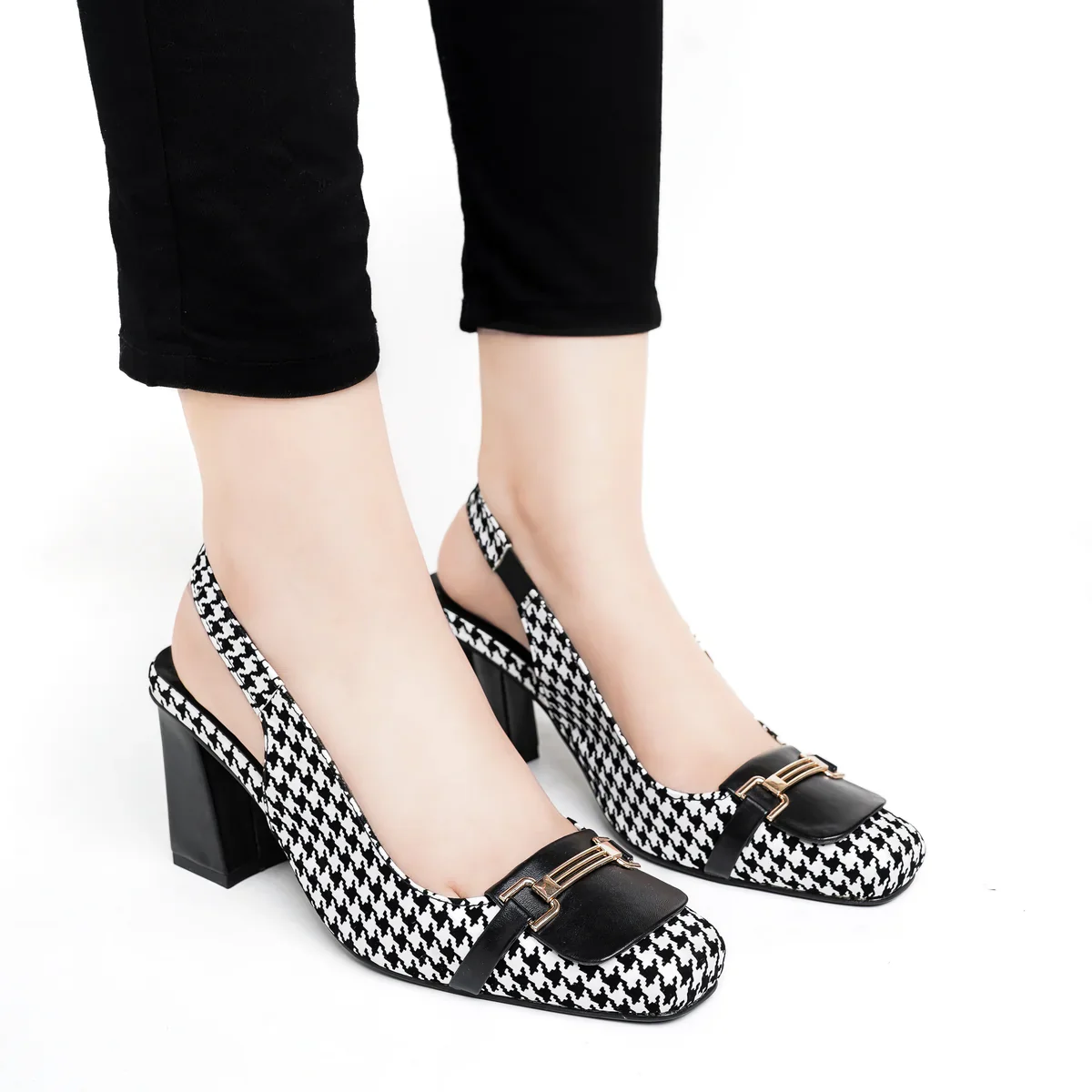 Checkered Slingback - Image 9