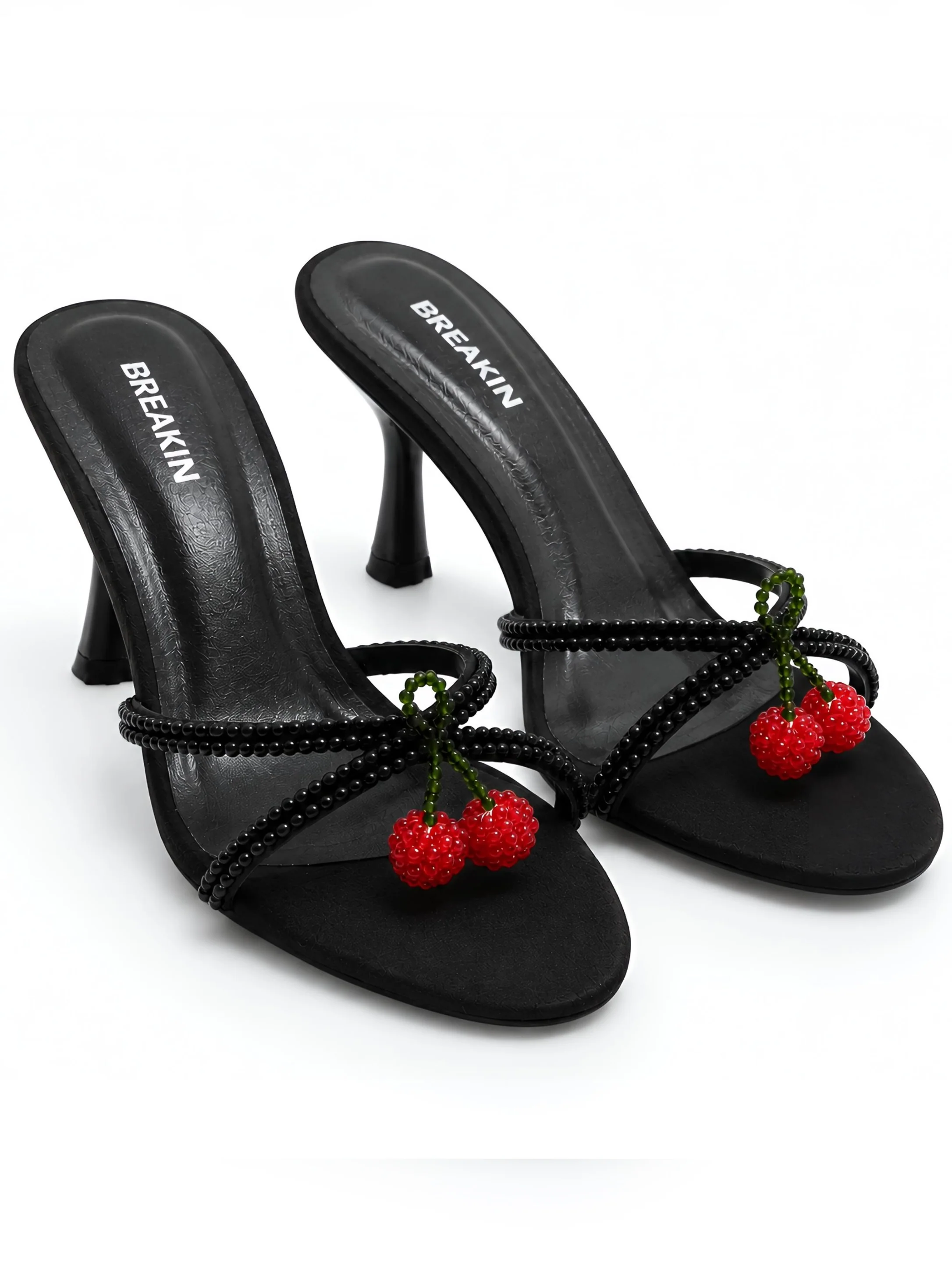 Cherry Rhinestone Heel - Image 2