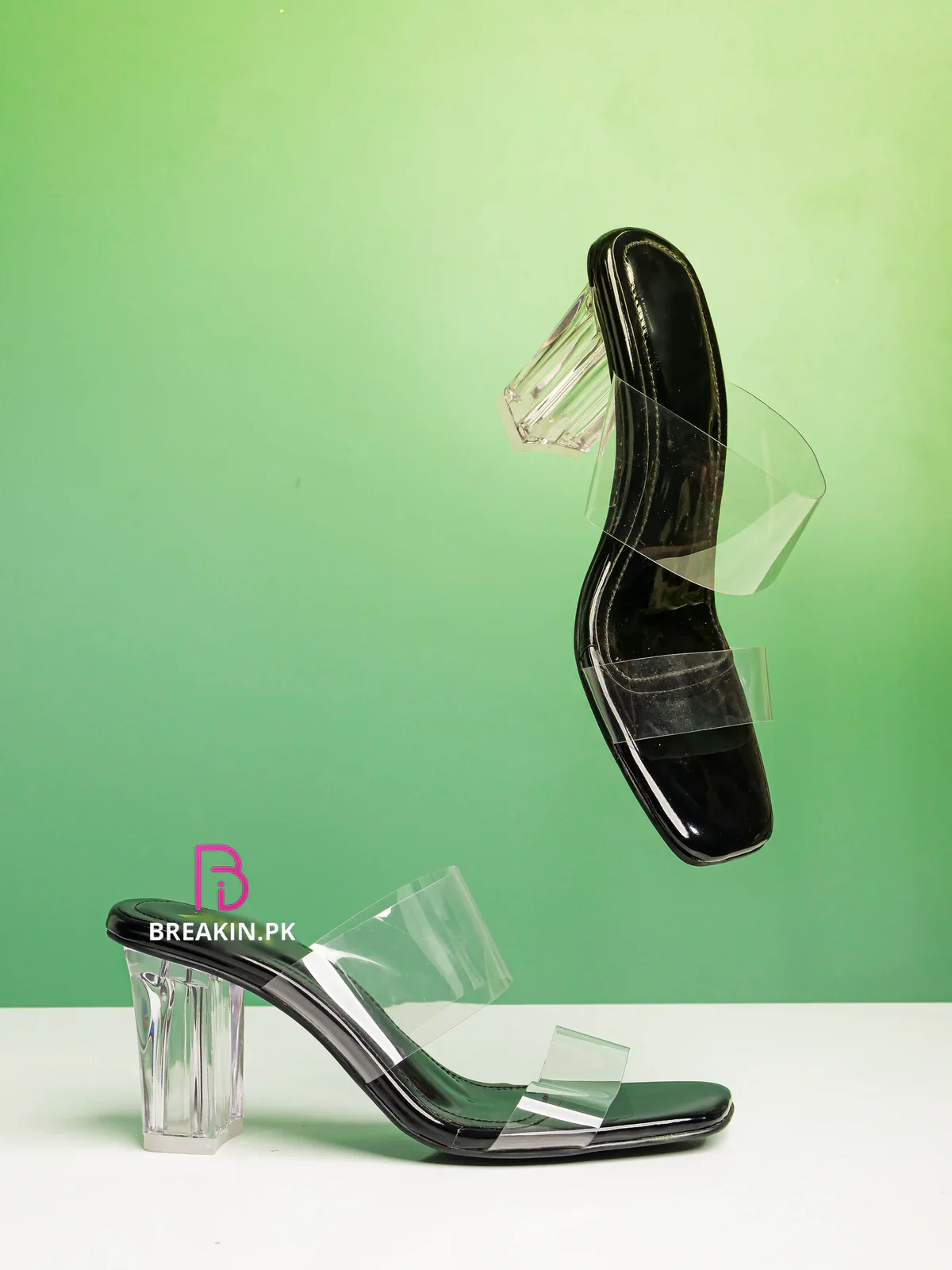 Clear Vincy Heel - Image 4