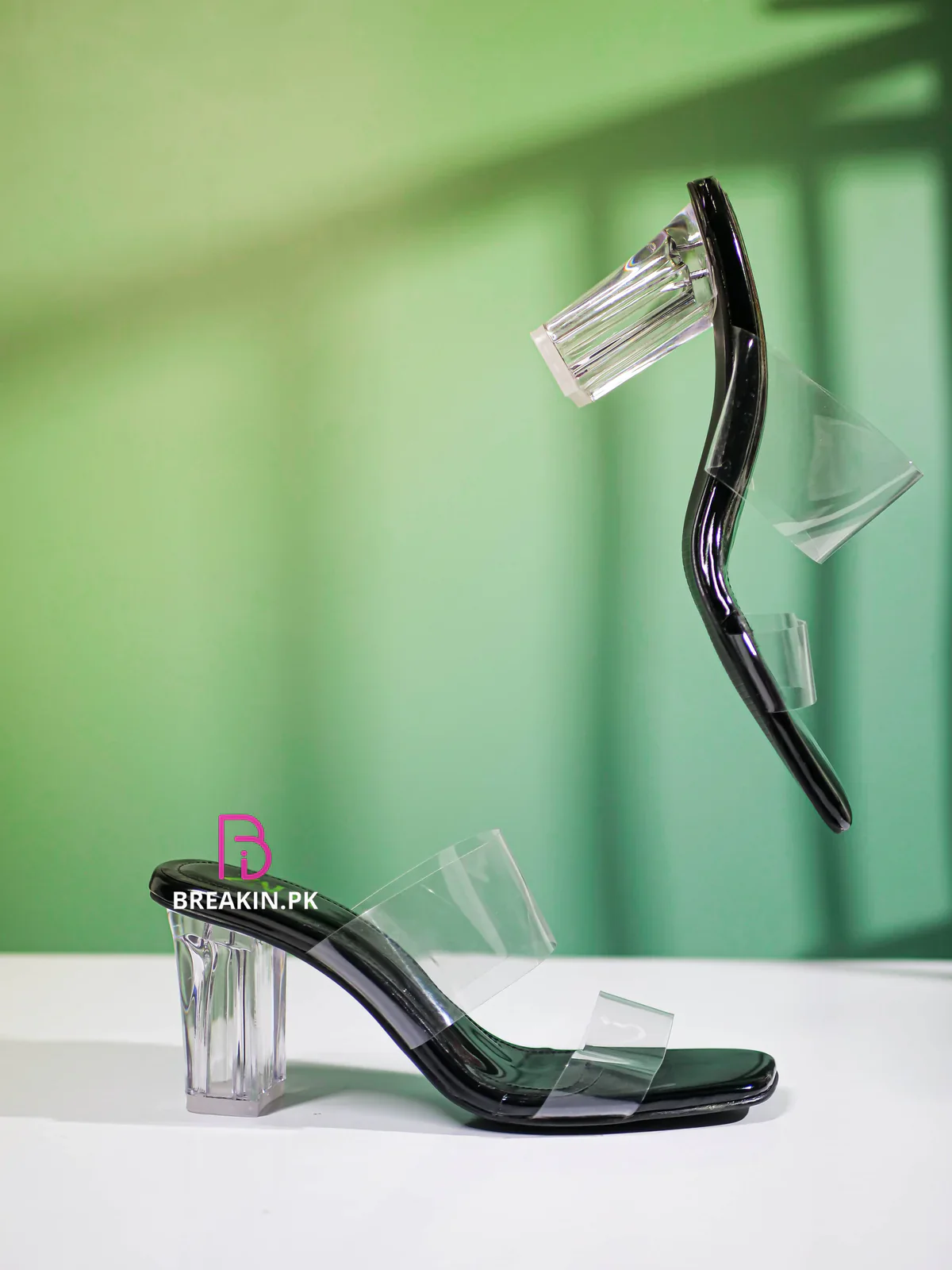 Clear Vincy Heel - Image 6
