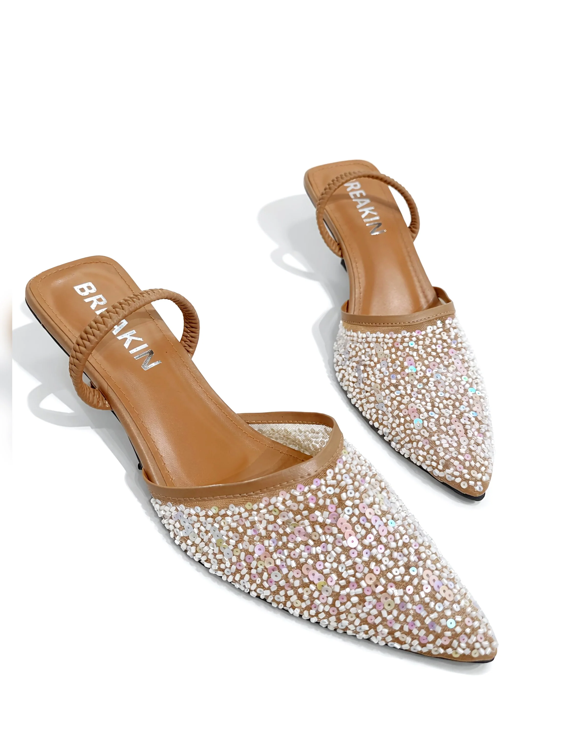 Sequence Crystal Slingback Heel - Image 4
