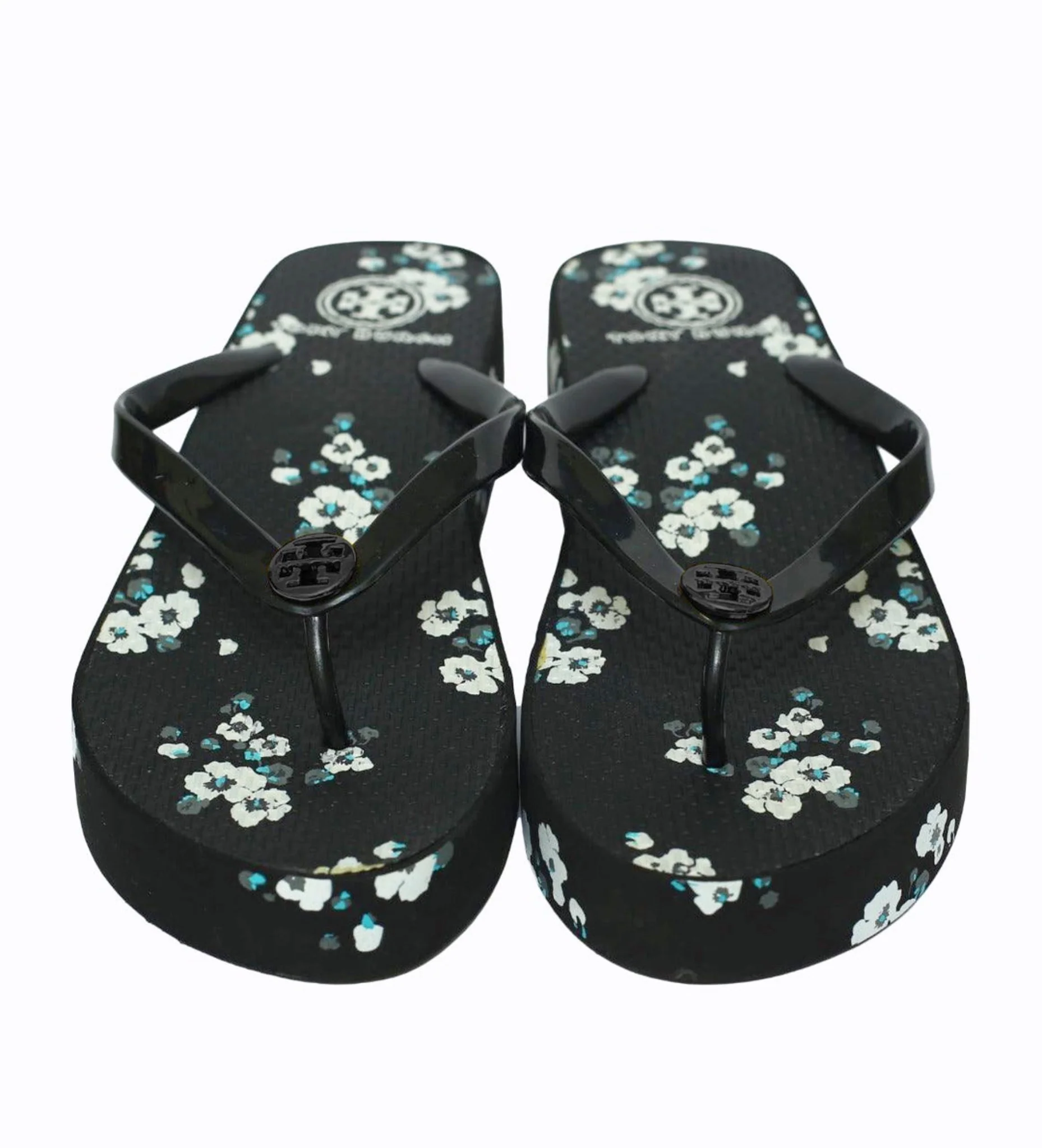 Floral Wedge Black - Image 5