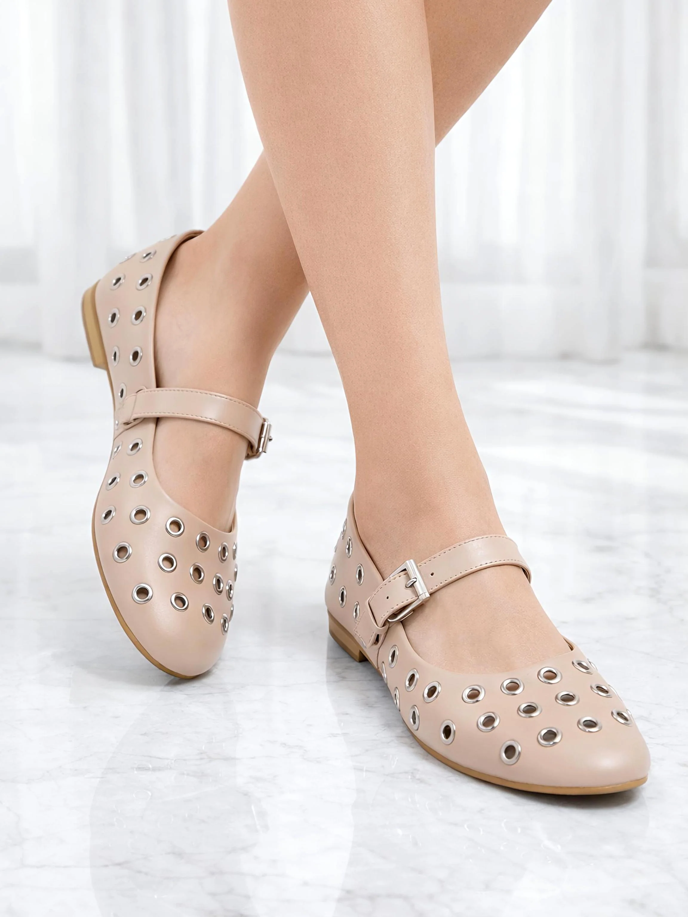 Linea Mary Jane Flats - Image 2