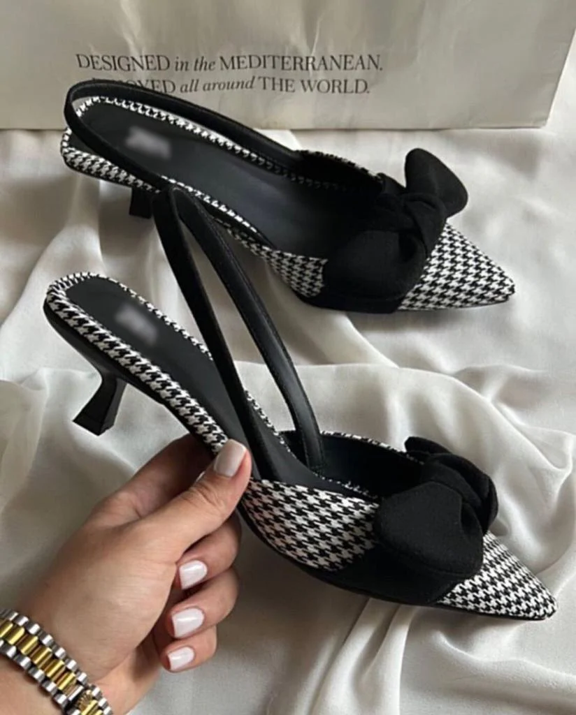 Lella Checkered Heel - Image 3