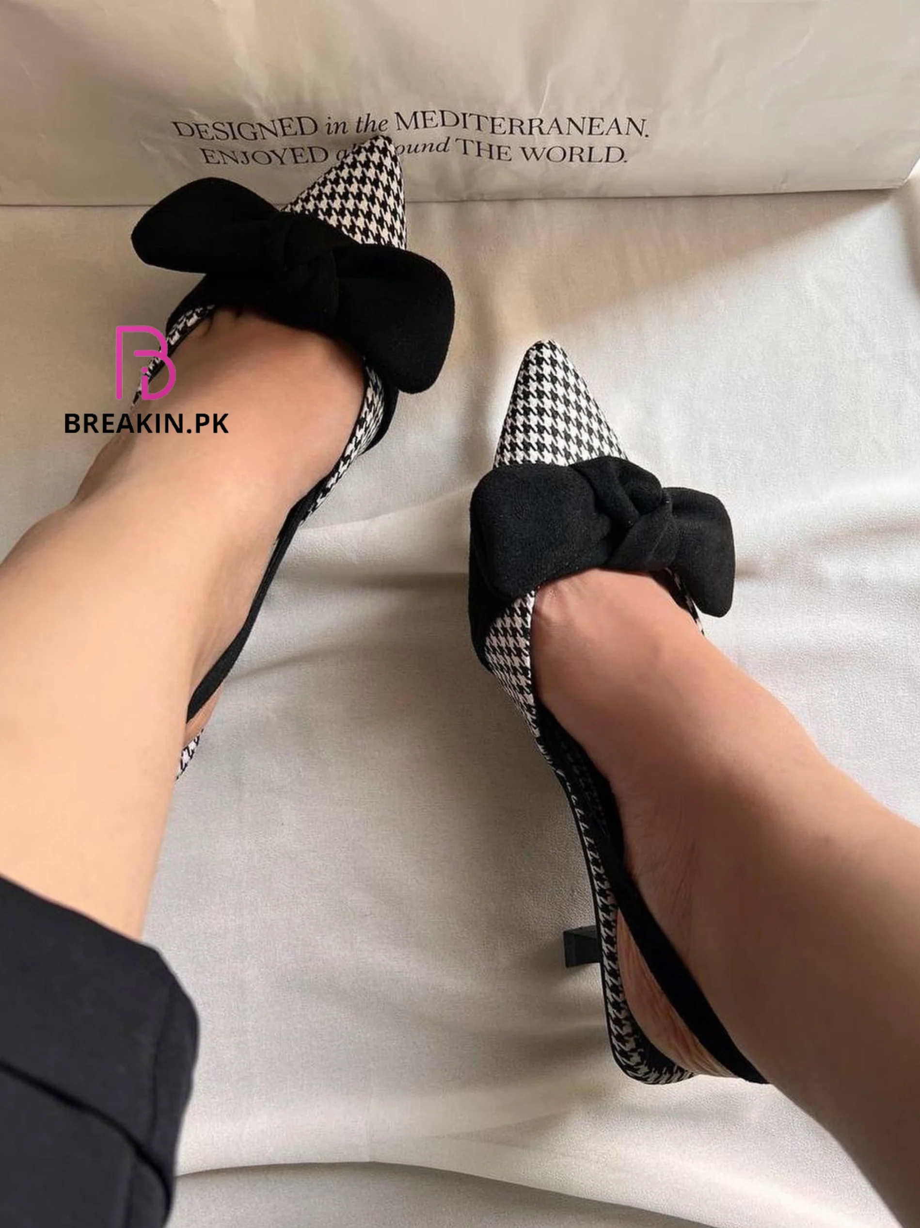 Lella Checkered Heel - Image 5