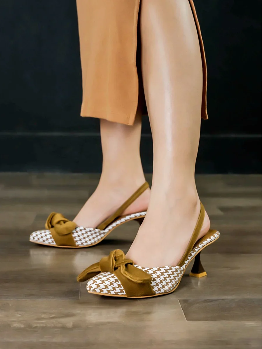 Lella Checkered Heel - Image 8