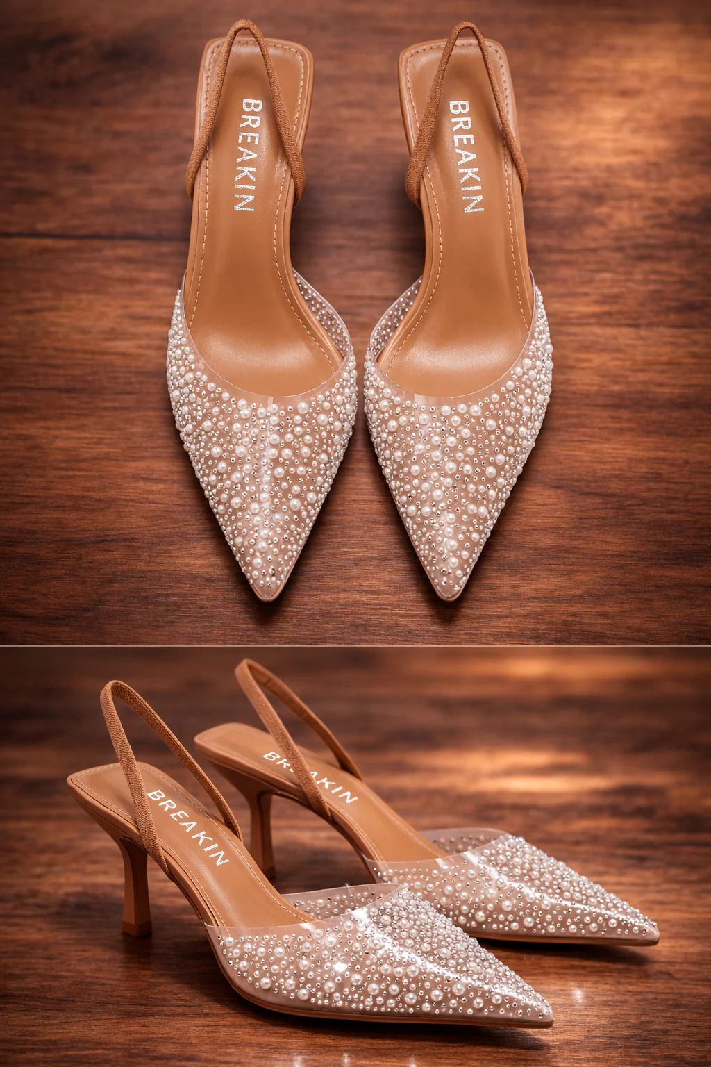 Moline Crystal Slingback Heel - Image 3