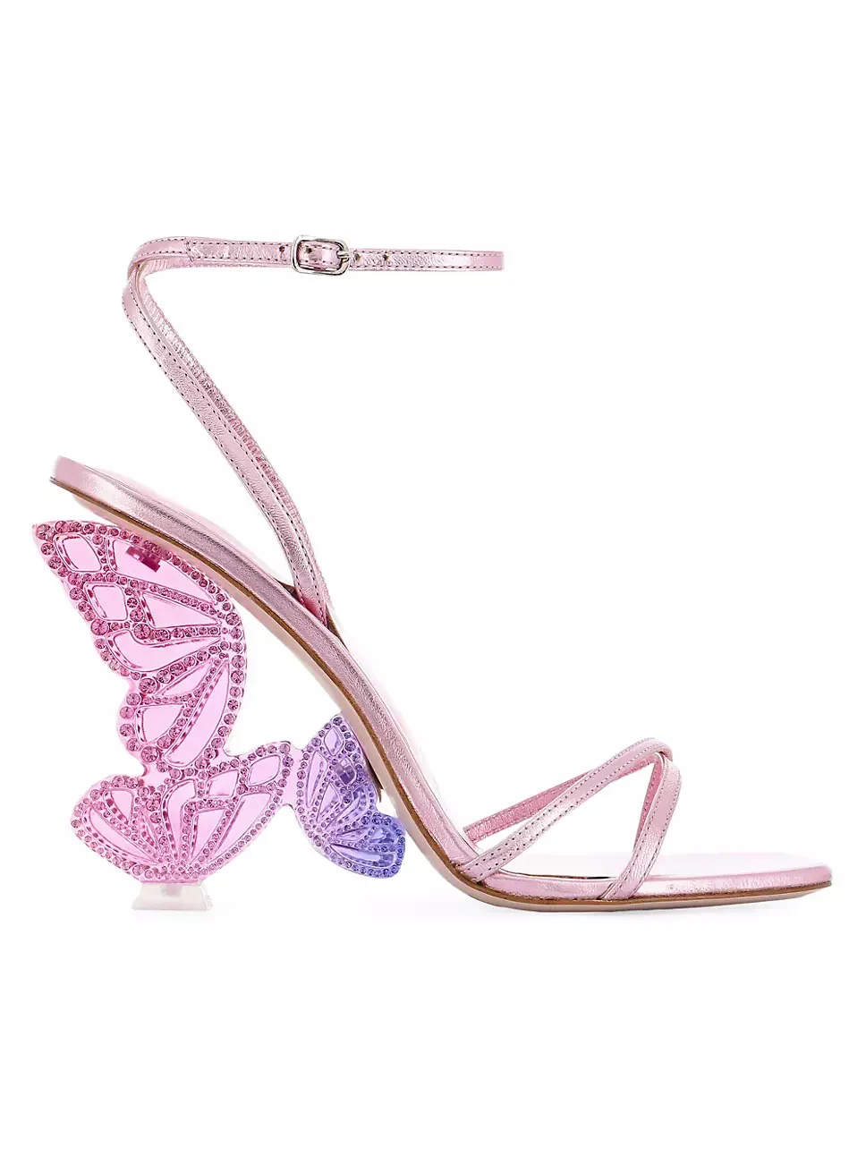 Pal-oma Butterfly Metaliic Sandals - Image 5
