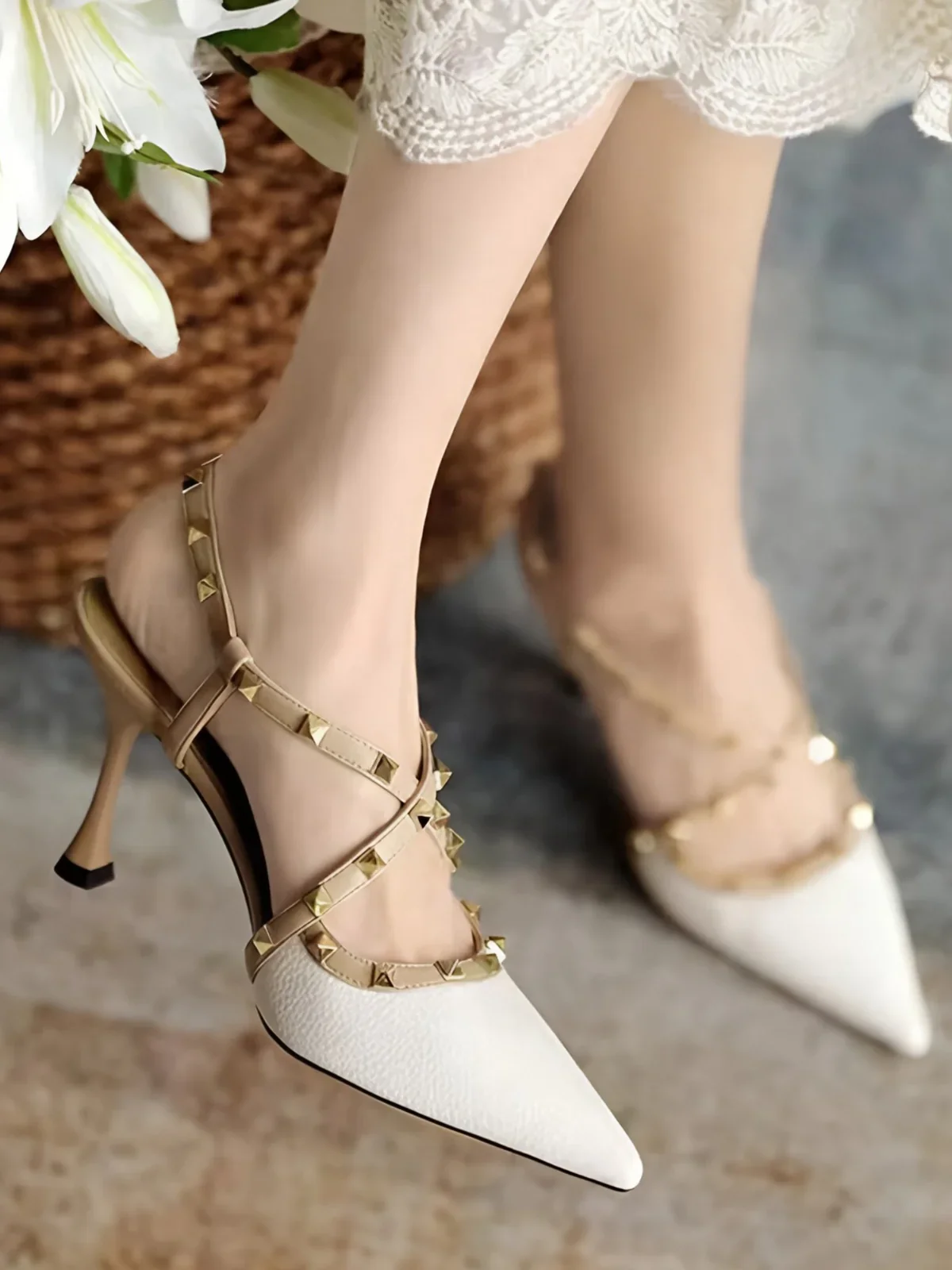 Rockstud Stiletto Pumps - Image 2