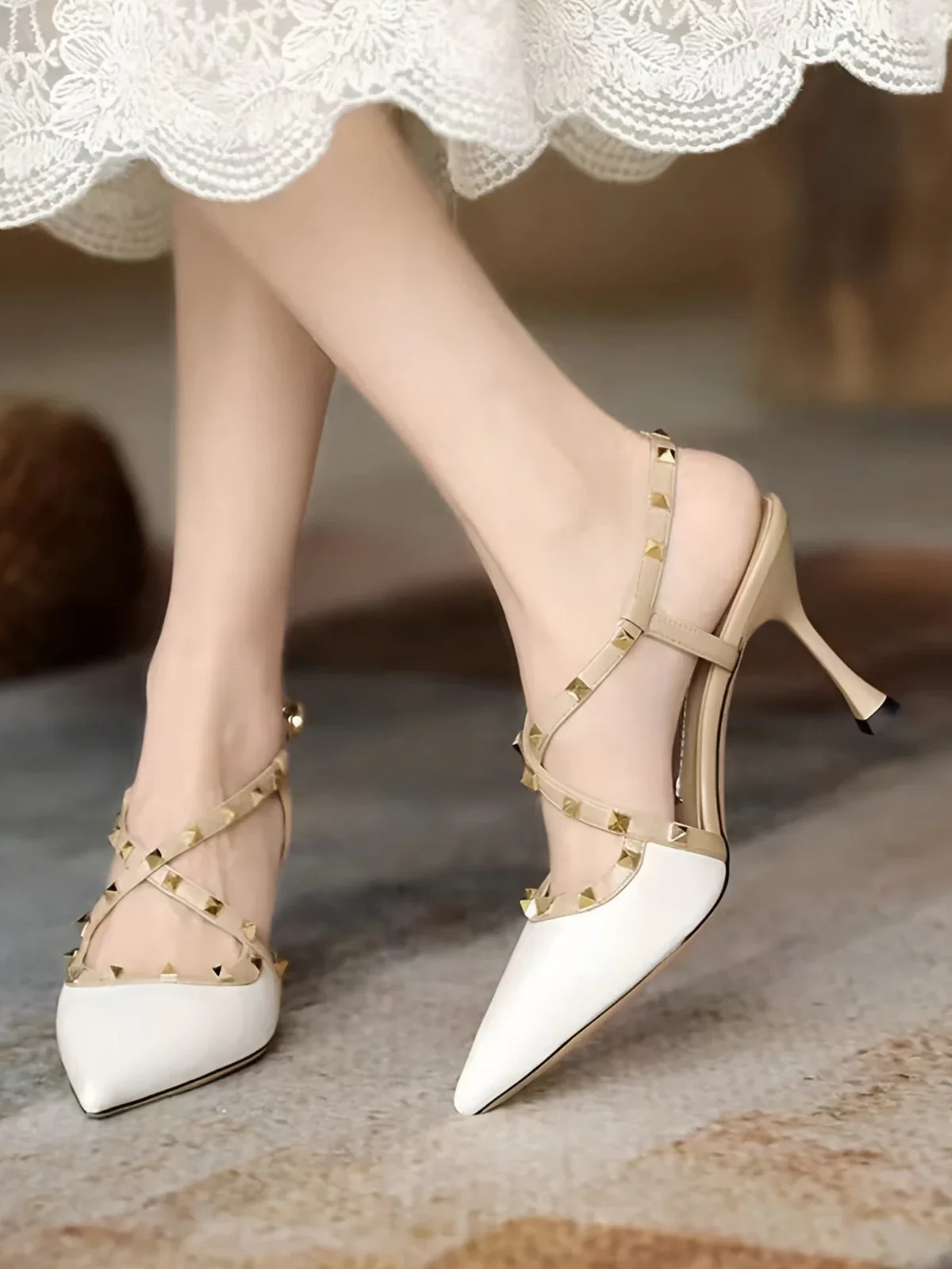 Rockstud Stiletto Pumps - Image 5