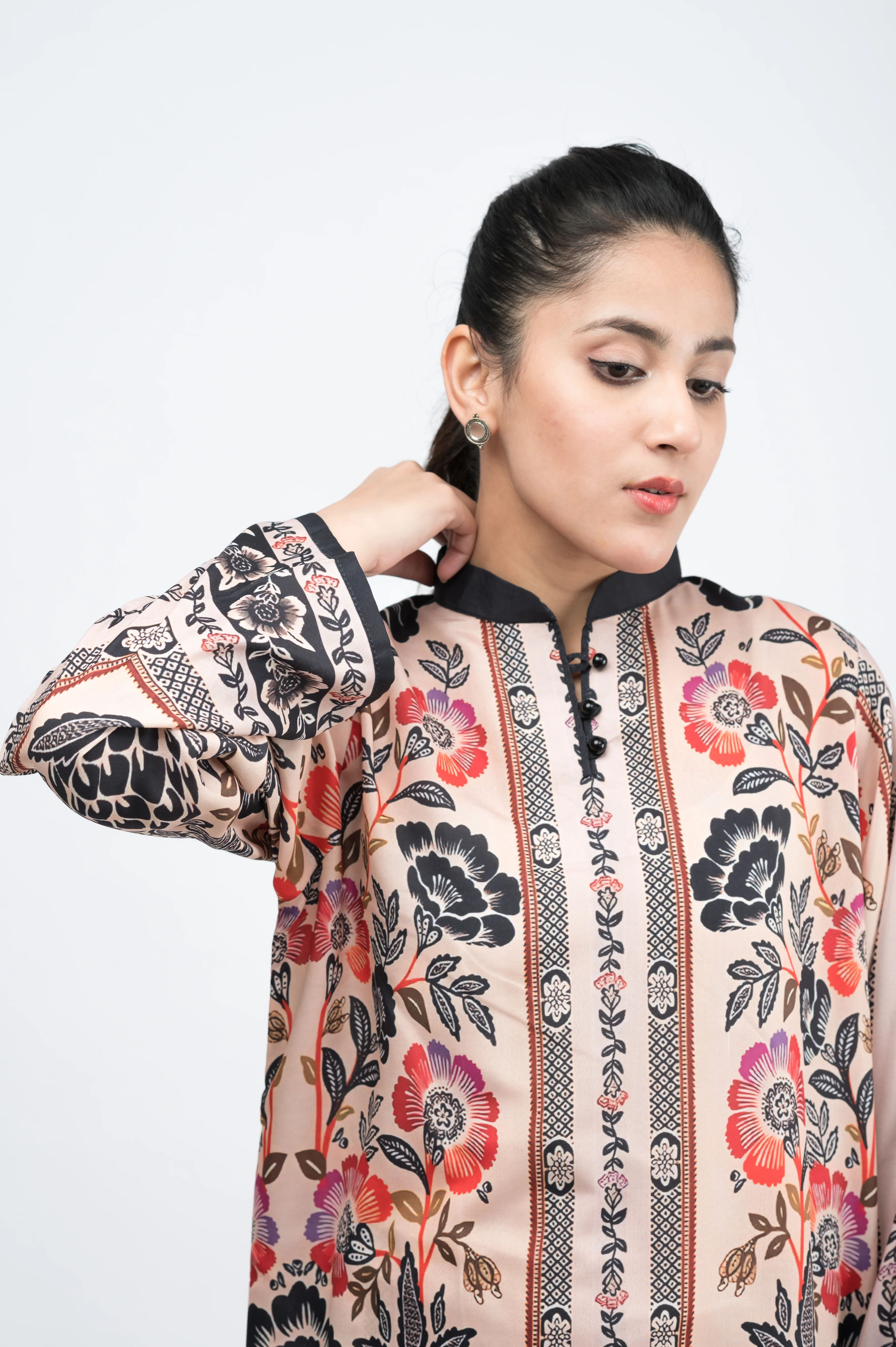 TWILL CREPE LAWN CO-ORD SET - Image 4