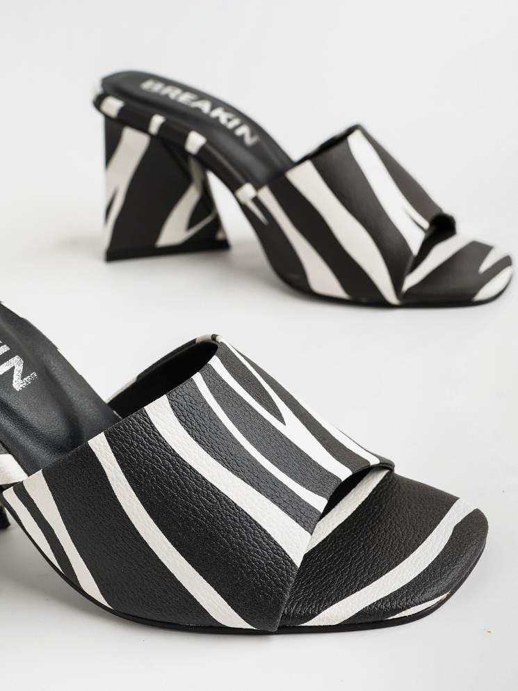Zebra Triangle heel - Image 5